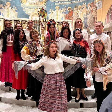  Der Chor «Perespiv». Foto: zVg