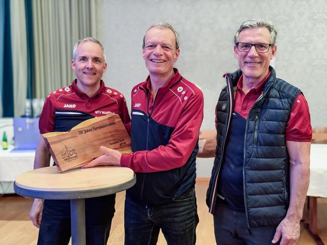 Von links: Andreas Beer, Remo Bieli, Armin Bieli. Foto: Marc Böller